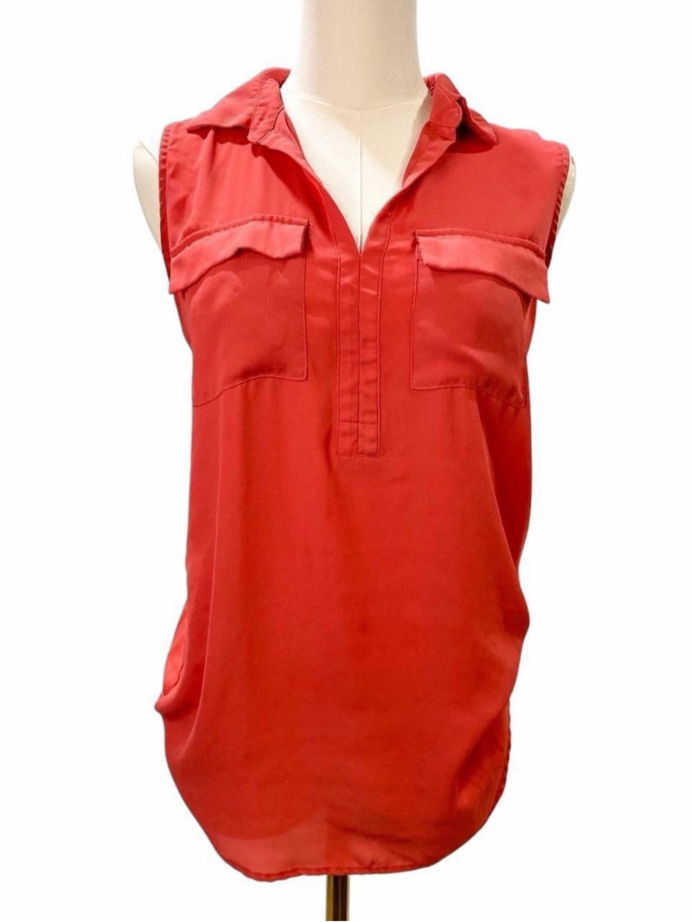 The Loft Coral Blouse